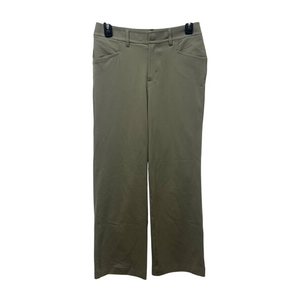 Public Rec Pants Womens 28x28 tan All Day crop Straight Leg Golf Performance - Picture 1 of 12